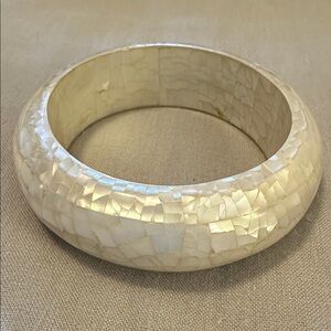 Elegant Mosaic Bangle Bracelet